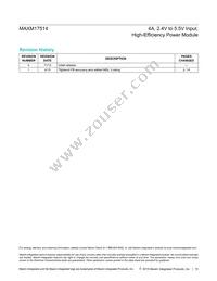 MAXM17514ALI+T Datasheet Page 15