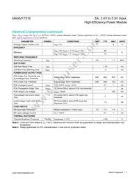 MAXM17516ALI+T Datasheet Page 3