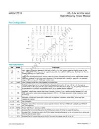 MAXM17516ALI+T Datasheet Page 7