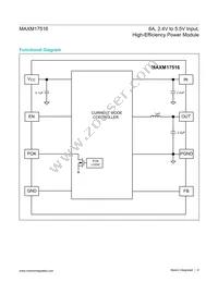 MAXM17516ALI+T Datasheet Page 8