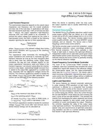 MAXM17516ALI+T Datasheet Page 11