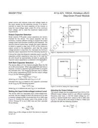 MAXM17532AMB+ Datasheet Page 13