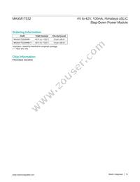 MAXM17532AMB+ Datasheet Page 16