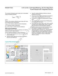 MAXM17543ALJ+T Datasheet Page 16