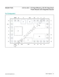 MAXM17545ALJ+T Datasheet Page 10