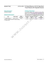 MAXM17545ALJ+T Datasheet Page 18