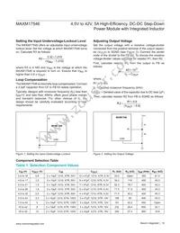 MAXM17546ALY#T Datasheet Page 19