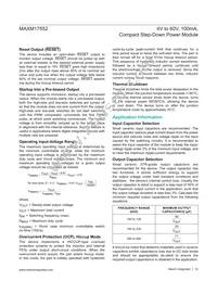MAXM17552AMB+T Datasheet Page 12