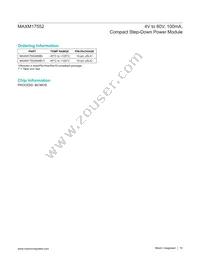 MAXM17552AMB+T Datasheet Page 16