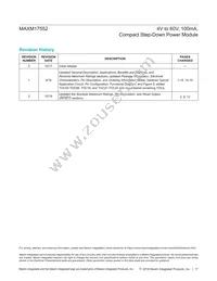 MAXM17552AMB+T Datasheet Page 17