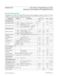 MAXM17574ALC#T Datasheet Page 3