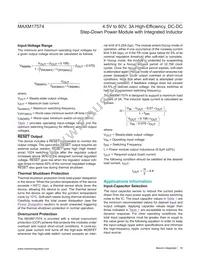 MAXM17574ALC#T Datasheet Page 16