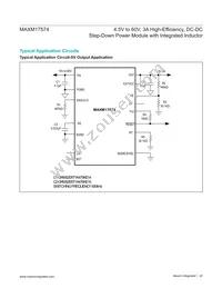 MAXM17574ALC#T Datasheet Page 20