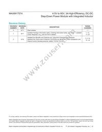 MAXM17574ALC#T Datasheet Page 22