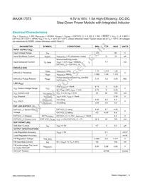 MAXM17575ALI#T Datasheet Page 3