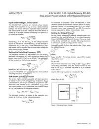 MAXM17575ALI#T Datasheet Page 18