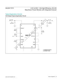 MAXM17575ALI#T Datasheet Page 20