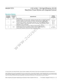 MAXM17575ALI#T Datasheet Page 22