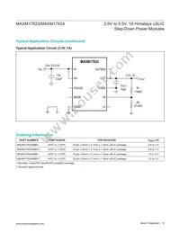 MAXM17624AMB+ Datasheet Page 18