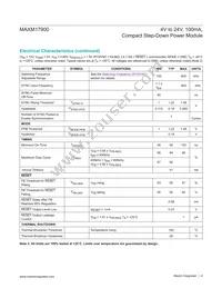 MAXM17900AMB+T Datasheet Page 4