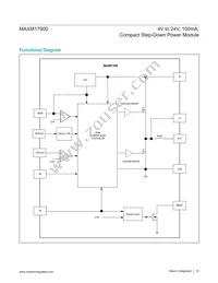 MAXM17900AMB+T Datasheet Page 10