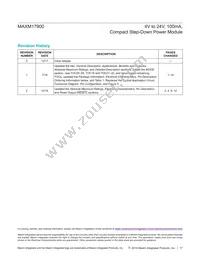 MAXM17900AMB+T Datasheet Page 17