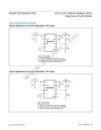 MAXM17901AMB+ Datasheet Page 19