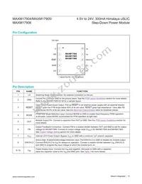 MAXM17905AMB+ Datasheet Page 15