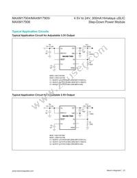 MAXM17905AMB+ Datasheet Page 23