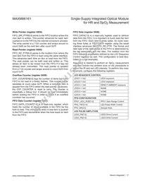 MAXM86161EFD+ Datasheet Page 17
