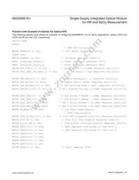 MAXM86161EFD+ Datasheet Page 20
