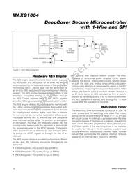 MAXQ1004-B01+ Datasheet Page 12