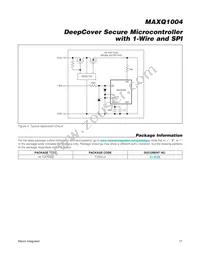 MAXQ1004-B01+ Datasheet Page 17