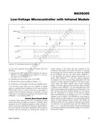 MAXQ305X-0000+ Datasheet Page 16