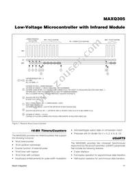 MAXQ305X-0000+ Datasheet Page 17