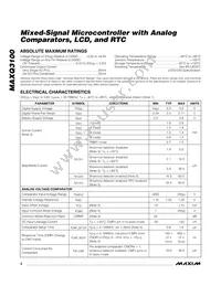 MAXQ3100-EMN+ Datasheet Page 2