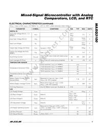 MAXQ3100-EMN+ Datasheet Page 3