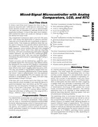 MAXQ3100-EMN+ Datasheet Page 23