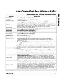 MAXQ3108-FFN+ Datasheet Page 17