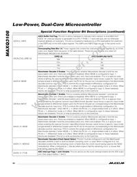 MAXQ3108-FFN+ Datasheet Page 20