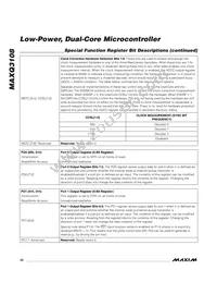 MAXQ3108-FFN+ Datasheet Page 22