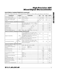 MAXQ3120-FFN+ Datasheet Page 3