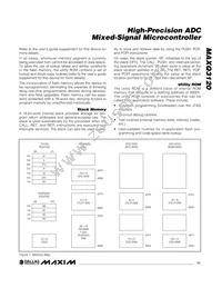 MAXQ3120-FFN+ Datasheet Page 11