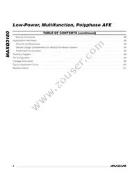 MAXQ3180-RAN+T Datasheet Page 8