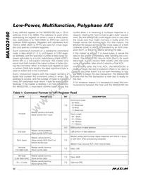 MAXQ3180-RAN+T Datasheet Page 22