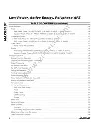 MAXQ3181-RAN+ Datasheet Page 4