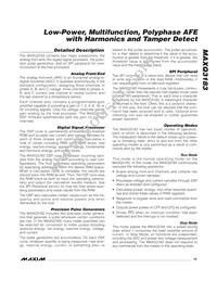 MAXQ3183-RAN+ Datasheet Page 15