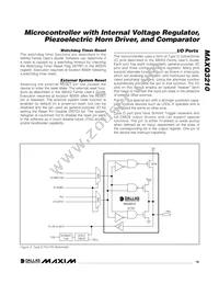 MAXQ3210-EMX+ Datasheet Page 19