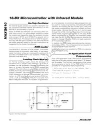 MAXQ610X-2016+ Datasheet Page 20