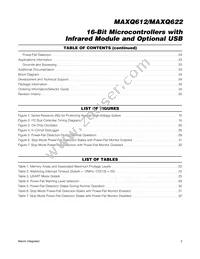 MAXQ612J-UEI+ Datasheet Page 3
